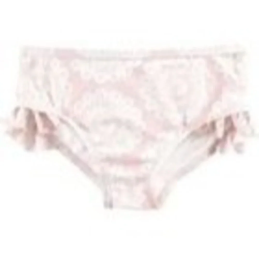 Hudson Baby Baby-Girls Swim Rashguard Set 3-6M NWT - Pink Doily